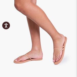 TKEES Nude Strappy Sandals